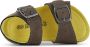 Go Banana's Sandalen Dark Taupe Microleer - Thumbnail 2