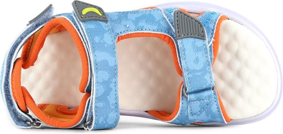 Go Bananas Sandalen | Meisjes | BLUE ORANGE | Textiel | Go Banana's - Foto 2