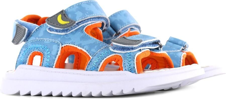 Go Bananas Sandalen | Meisjes | BLUE ORANGE | Textiel | Go Banana's - Foto 5