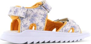 Go Banana's Sandalen Beige Orange Textiel Go Banana'