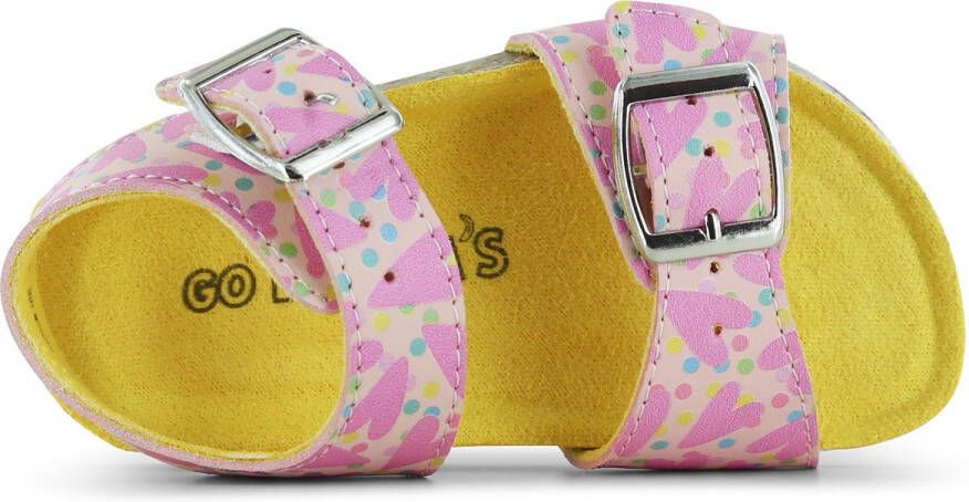 Go Banana's Sandalen Meisjes Pink Microleer