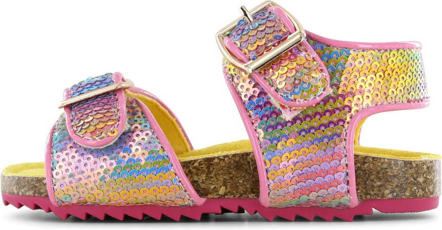 Go Banana's Sandalen Meisjes Rainbow Microleer
