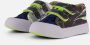 Go Banana's Go Bananas Shark Sneakers blauw Canvas Heren - Thumbnail 6