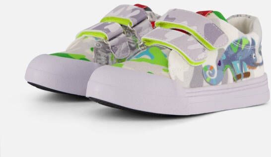 Go Banana's Sneakers Jongens Grey Blue Canvas Go Banana'