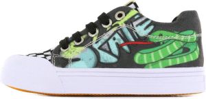 Go Bananas Sneakers | | grey green black | Canvas | Go Banana's