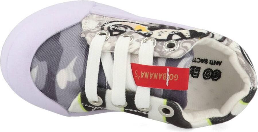 Go Bananas Sneakers | | white grey | Canvas | Go Banana's - Foto 4