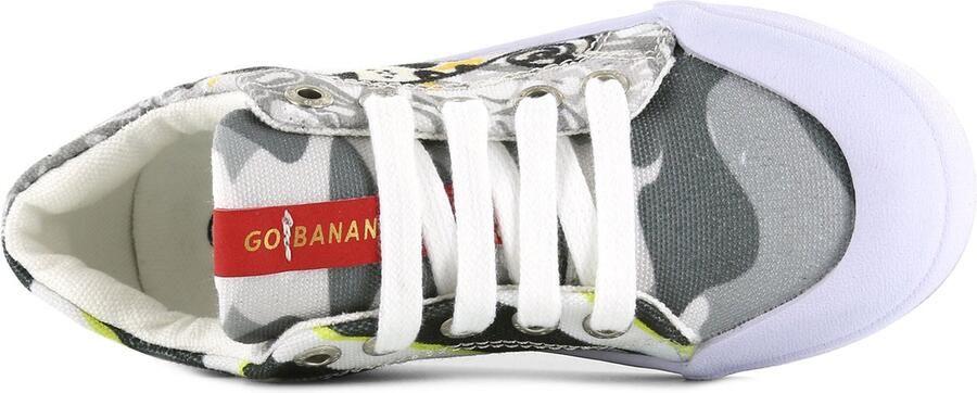 Go Bananas Sneakers | | white grey | Canvas | Go Banana's - Foto 10