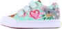 Go Banana's Sneakers Meisjes Green Pink Canvas Go Banana' - Thumbnail 2