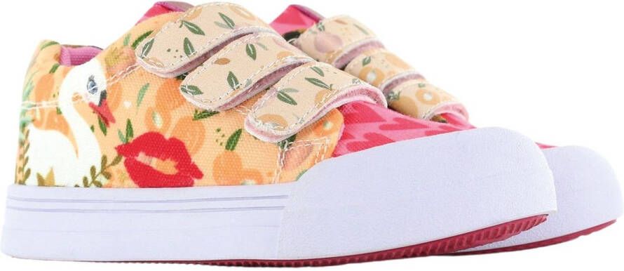 Go Banana's Sneakers Meisjes PEACH Canvas