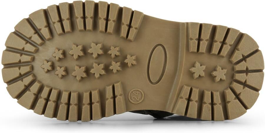 Go Banana's Veterschoenen Meisjes Champagne Metallic Alcantara - Foto 5