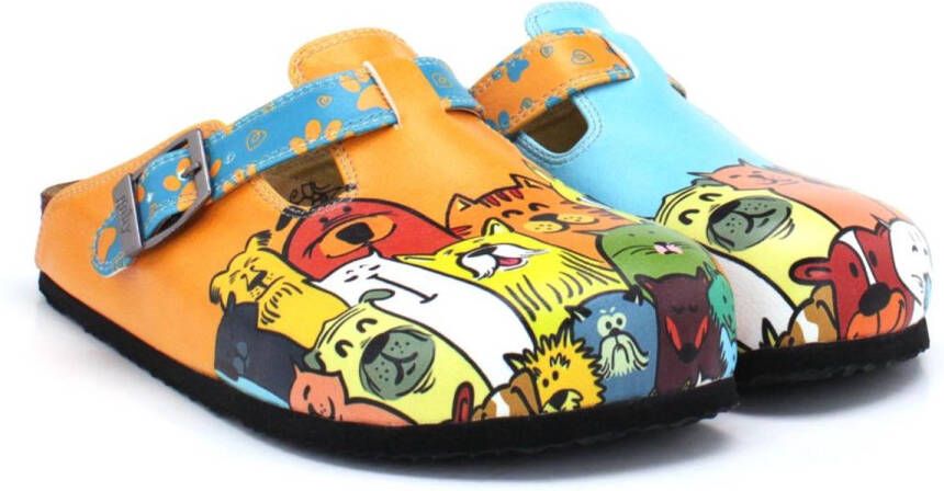 GOBY Animals Clogs Handgemaakt Premium Kwaliteit