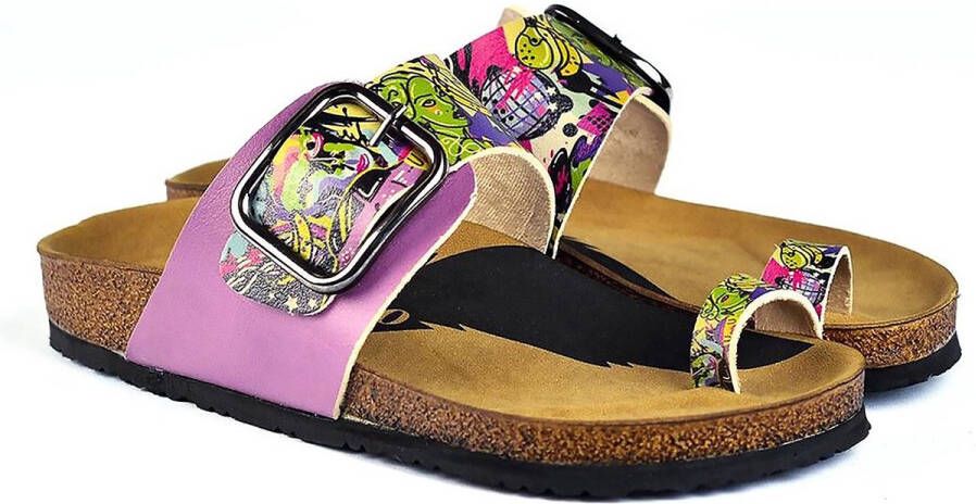 GOBY Art Slippers Sandalen -Hoge kwaliteit Handmade
