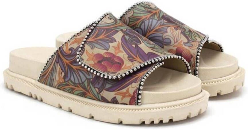 GOBY Baroque Garden Dames Sandalen Handmade Vegan