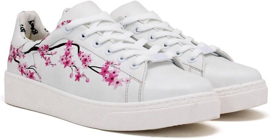 GOBY Blossom Charm Dames Sneakers Vegan Handmade