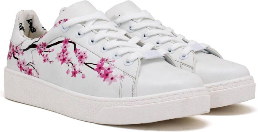 GOBY Blossom Charm Dames Sneakers Vegan Handmade