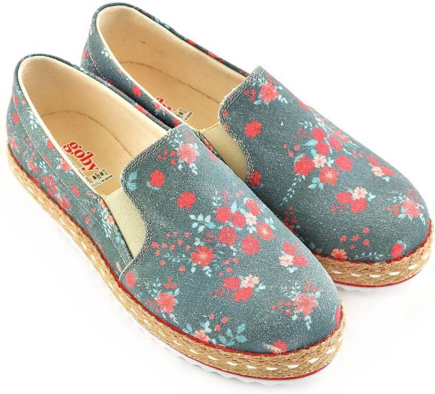GOBY Hibiscus Sneakers Schoenen Hoge kwaliteit Handmade