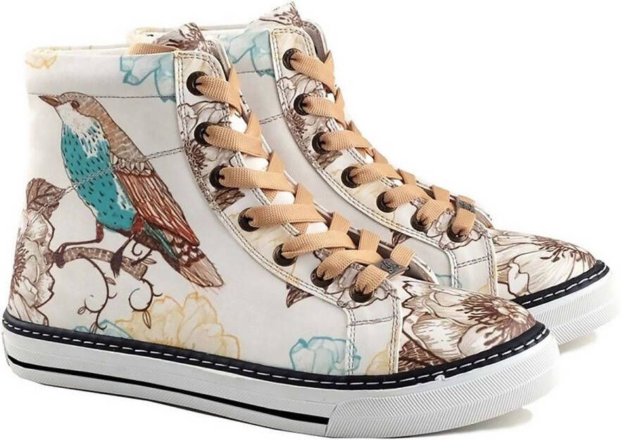 GOBY Bluebird Dames Sneakers Handgemaakt Vegan Leer