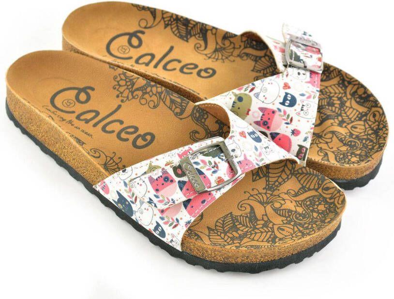 GOBY Katten Koppies Sandalen Slippers Hoge kwaliteit Handmade