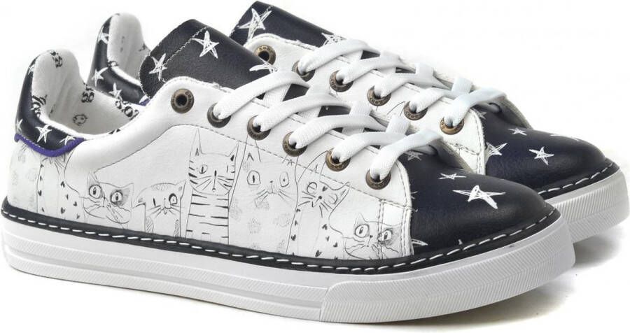 GOBY Katten & Sterren Sneakers Schoenen Handgemaakt Premium Kwaliteit