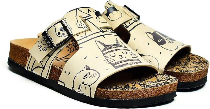 GOBY Cats Slippers Sandalen -Hoge kwaliteit Handmade