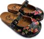 GOBY Different Flowers Clogs Slippers Hoge kwaliteit Handmade - Thumbnail 1