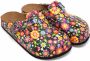 GOBY Clogs met Bloemenprint Handgemaakt Premium Kwaliteit - Thumbnail 2