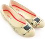 GOBY Dogs Ballerinas Flats Hoge kwaliteit Handmade Meisjesprint - Thumbnail 1