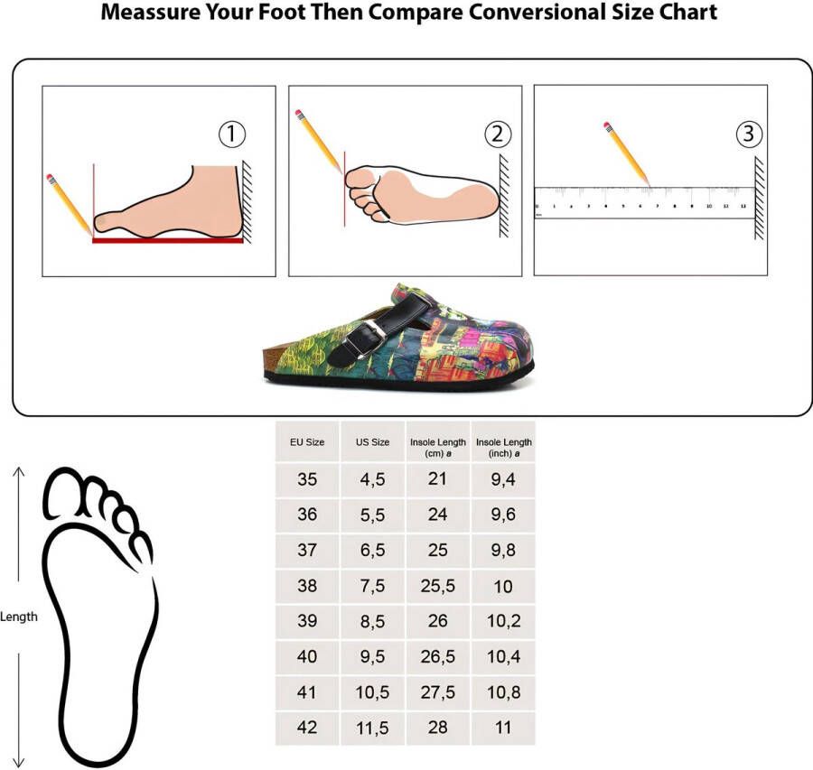 GOBY Clogs met Olifanten Handgemaakt Premium Kwaliteit