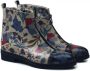 GOBY Floral Dames Boots Vegan Leer Handgemaakt - Thumbnail 2