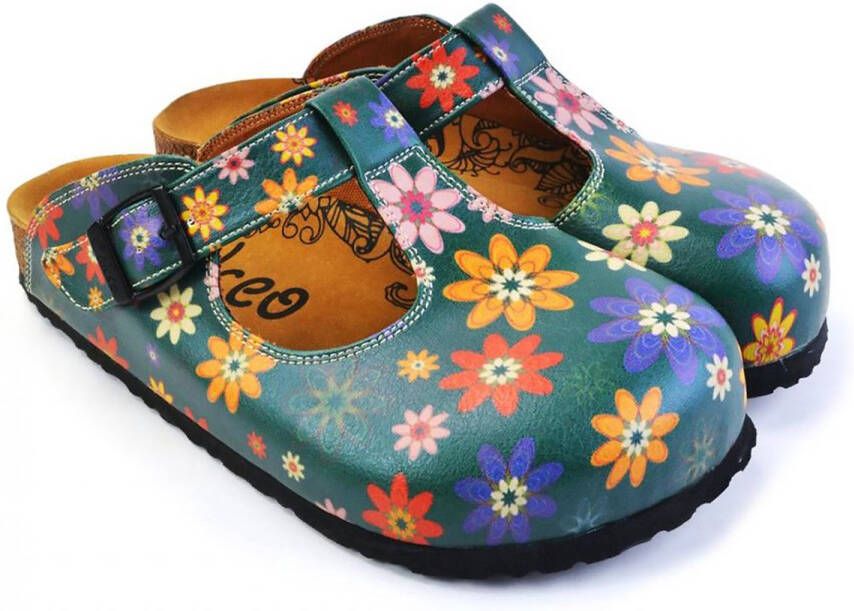 GOBY Flower Parade Instappers Handmade en Vegan Vrolijk en Comfortabel