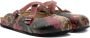 GOBY Flowergarden Clogs Slippers Slipper Klompen Hoge kwaliteit Handmade Bloe print - Thumbnail 2