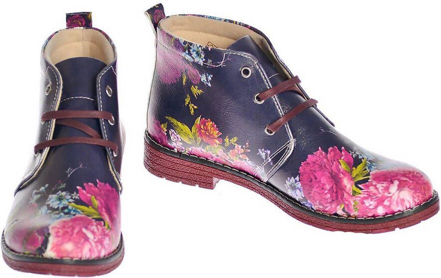 GOBY Flowers Boots Handgemaakt Premium Kwaliteit