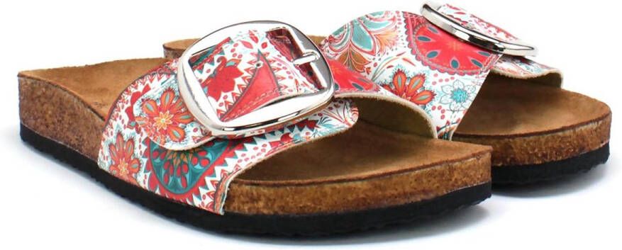 GOBY Flowers Sandalen Slippers Hoge kwaliteit Handmade