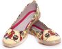 GOBY Vogels Print Ballerinas Flats Hoge kwaliteit Handmade Meisjesprint - Thumbnail 3