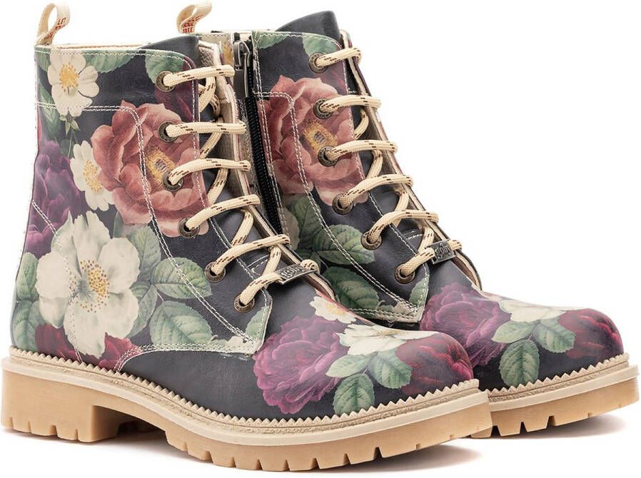 GOBY Colourfull Cat Boots Laars Laarzen Damesboots Dames laarzen Longboots Handmade Dierenprint