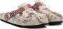 GOBY Garden Heaven Clogs Slippers Slipper Klompen Hoge kwaliteit Handmade Bloe print - Thumbnail 1