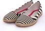 GOBY Zebra Print Ballerinas Sneakers Hoge kwaliteit Handmade Meisjesprint - Thumbnail 2