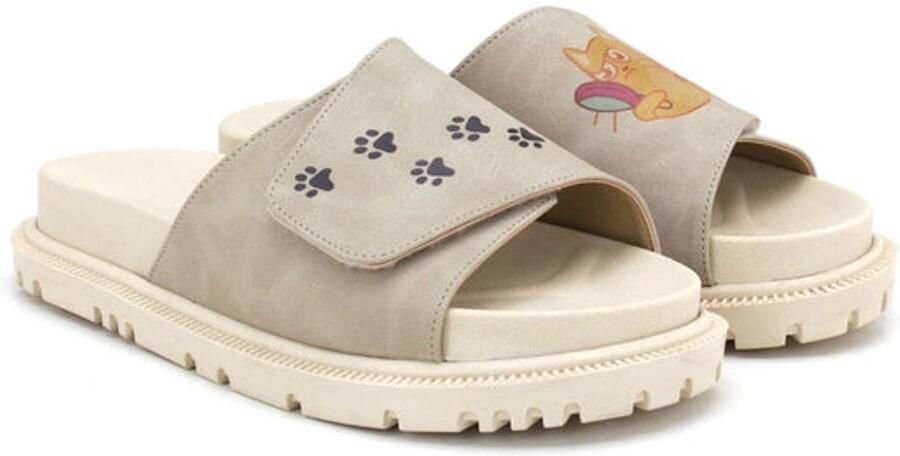 GOBY Dames Sandalen Lazy Cat Design Comfortabel & Handgemaakt