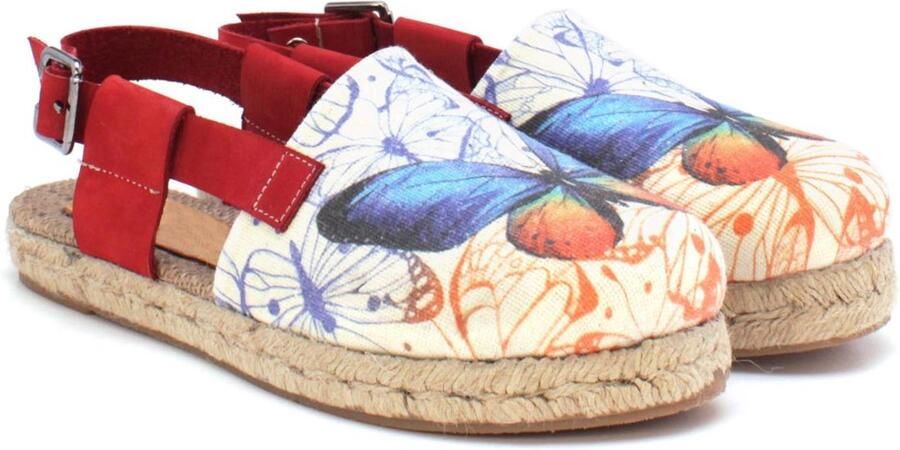 GOBY Dames Sneakers Butterfly Dream Design Handgemaakt