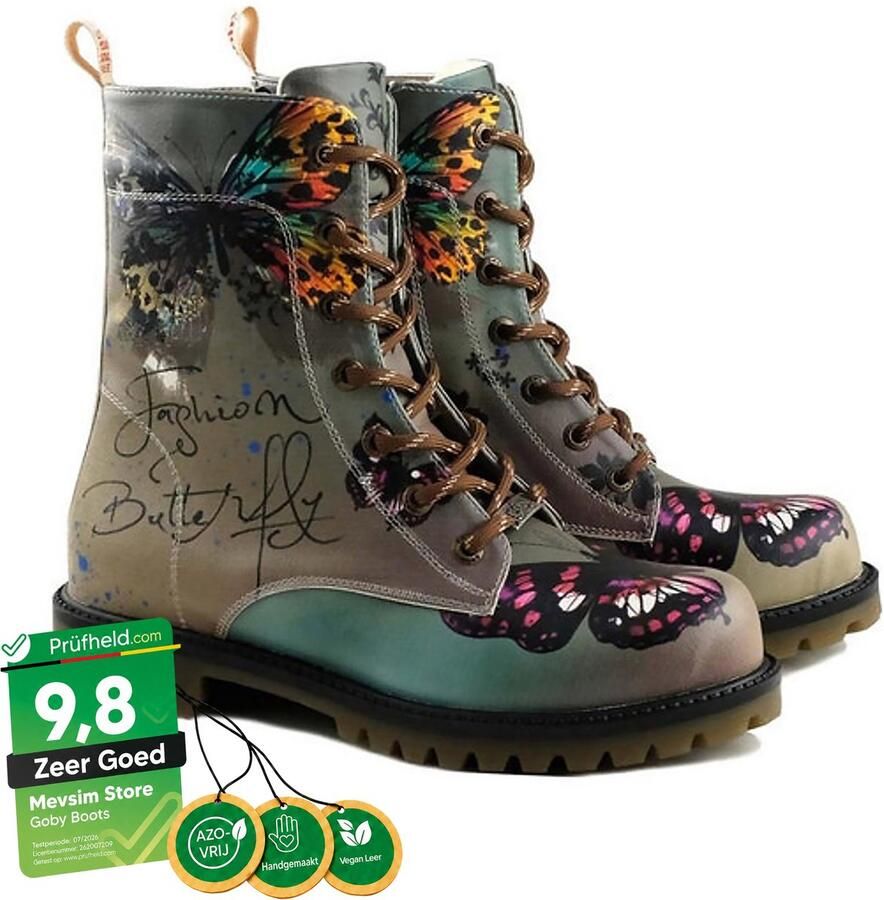 GOBY Fashion Butterfly Boots Sneakers Laarzen Hoge kwaliteit Handmade