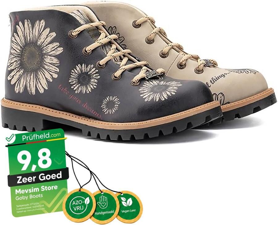 GOBY Gilbert Enkel laars Laarzen Damesboots Dames laarzen Ankle boot Handmade - Foto 4