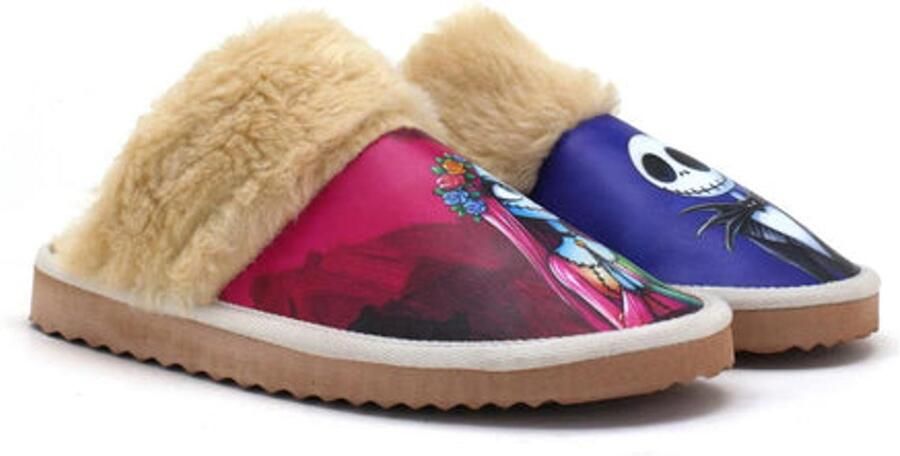 GOBY Gothic Dames Pantoffels Anti-slip Handgemaakt Premium Kwaliteit