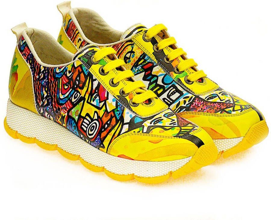 GOBY Graffiti Art Schoenen Hoge kwaliteit Handmade