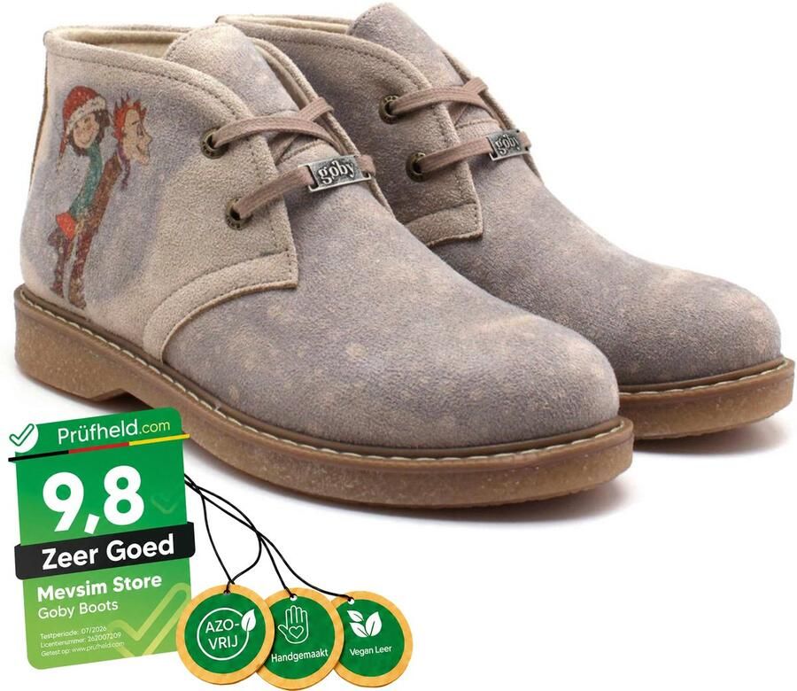 GOBY In The Cold Enkellaarsjes Damesboots Laarzen Hoge kwaliteit Handmade - Foto 2