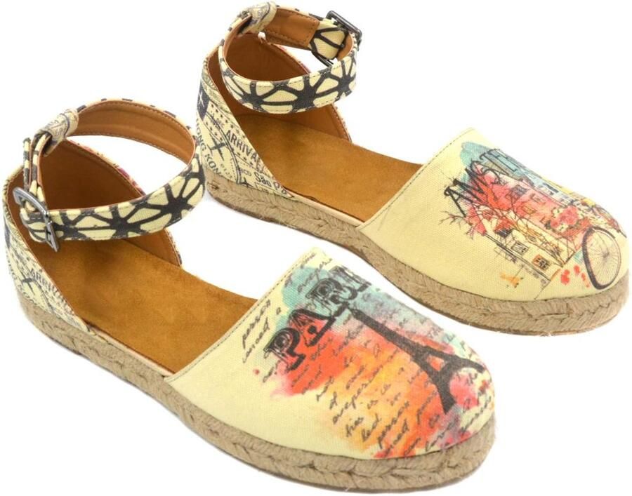 GOBY Instappers Dames Vegan Leren Schoenen Paris en Amsterdam