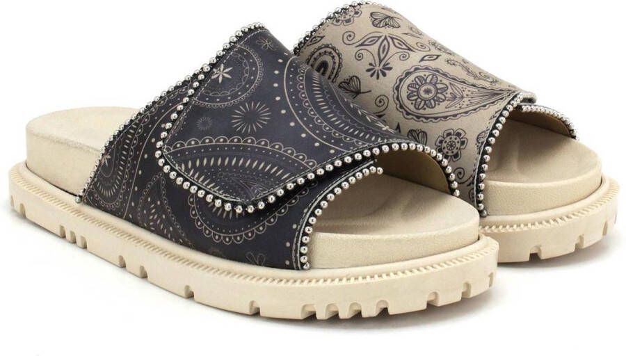 GOBY Leafes In Wind- Sandalen Slippers Hoge kwaliteit Handmade