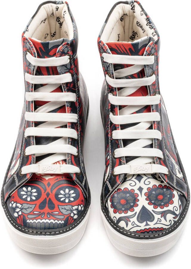 GOBY Mexico Sneaker laars Laarzen Damesboots Dames laarzen Sneaker boots Handmade - Foto 2