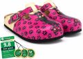 GOBY Pink Panther Dames Clogs Handgemaakt Kattenprint - Roze