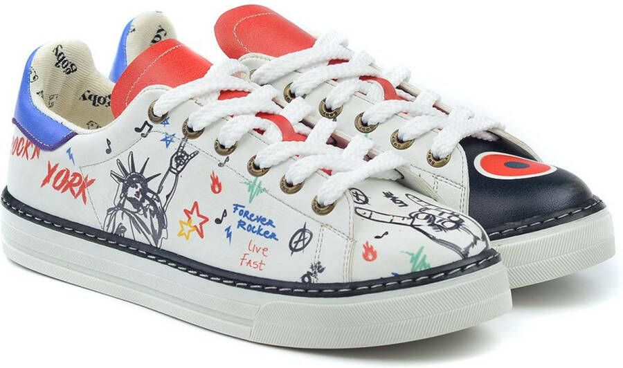 GOBY Rock NewYork Sneakers Schoenen Hoge kwaliteit Handmade
