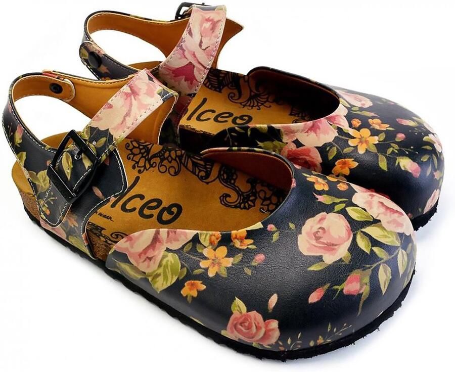 GOBY Rosé Romance Clogs Handmade en Vegan Elegant en Comfortabel
